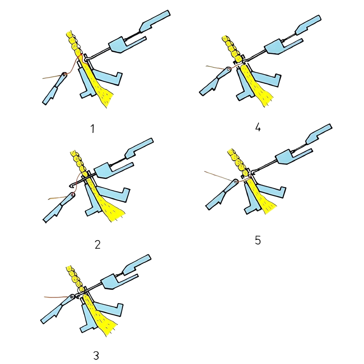 Compound Needle For Stitch Bonding