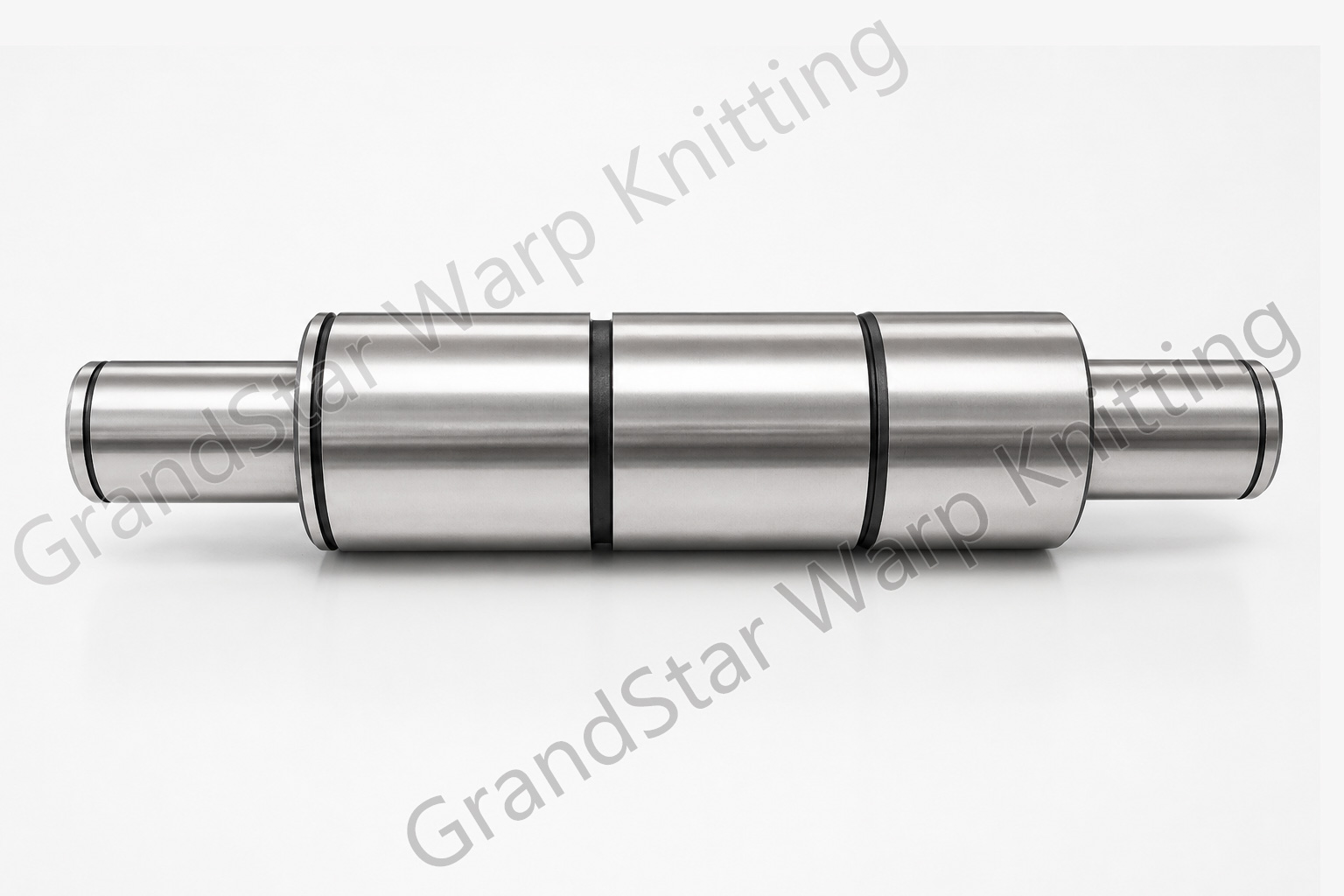 Polished steel ball cage assembly for warp knitting machine bar movement