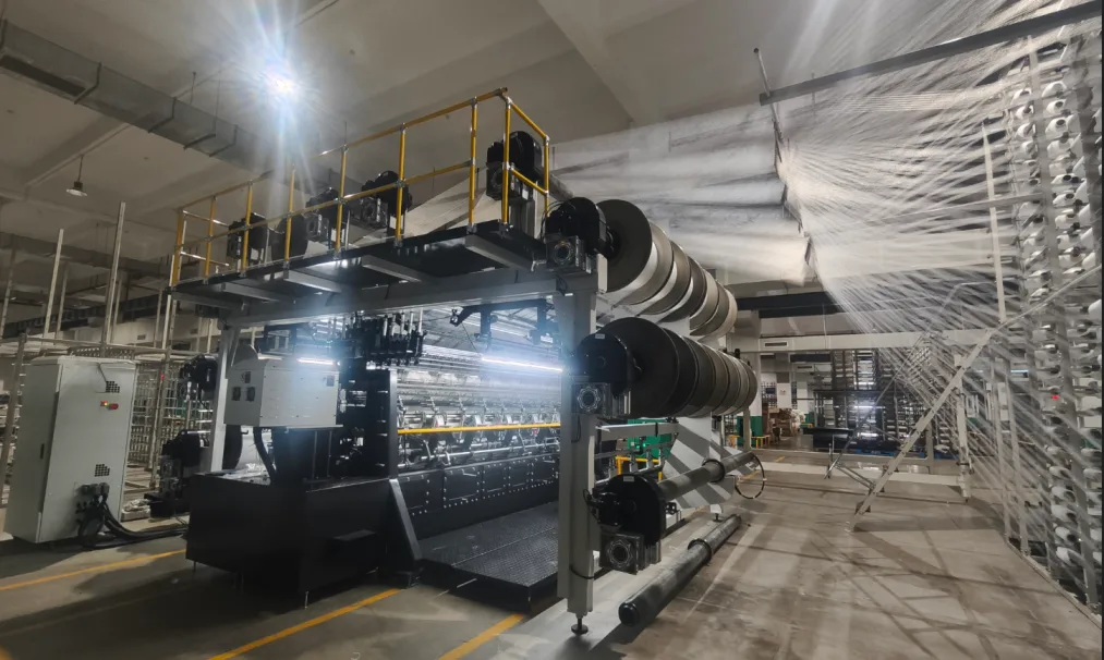 Double Needle Bar Machine