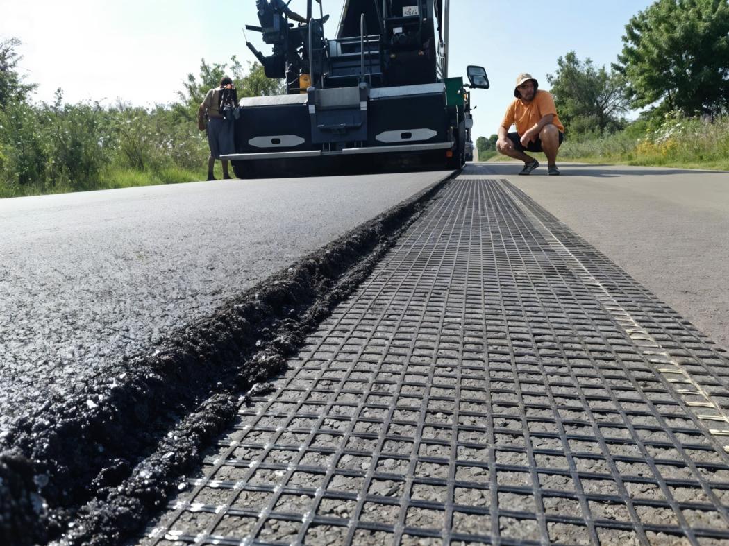 Geotextile machine