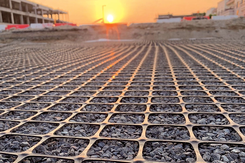 Reinforcement Geo Composite Machine