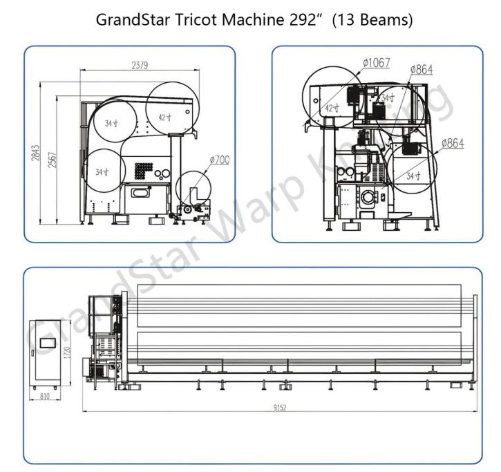 High-speed Tricot Warp Knitting Machines for Sale