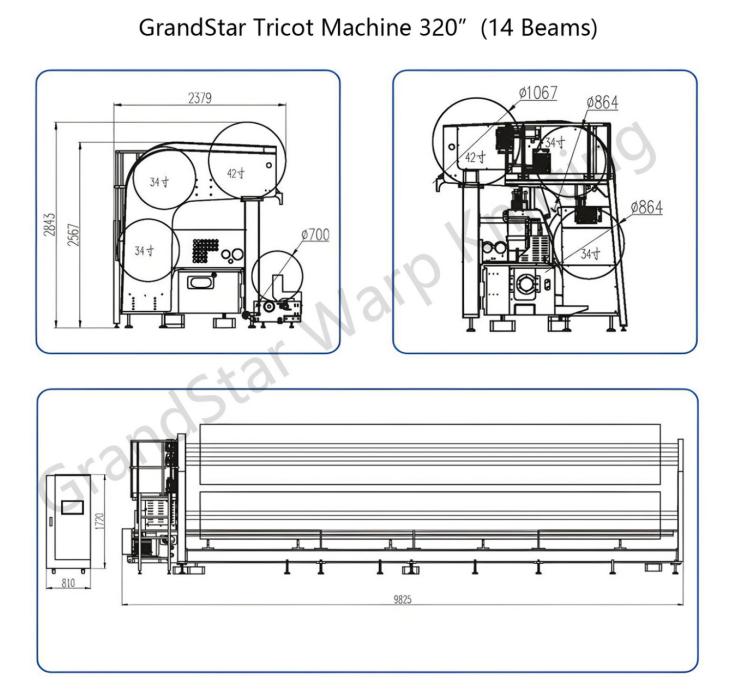 High-speed Tricot Warp Knitting Machines for Sale